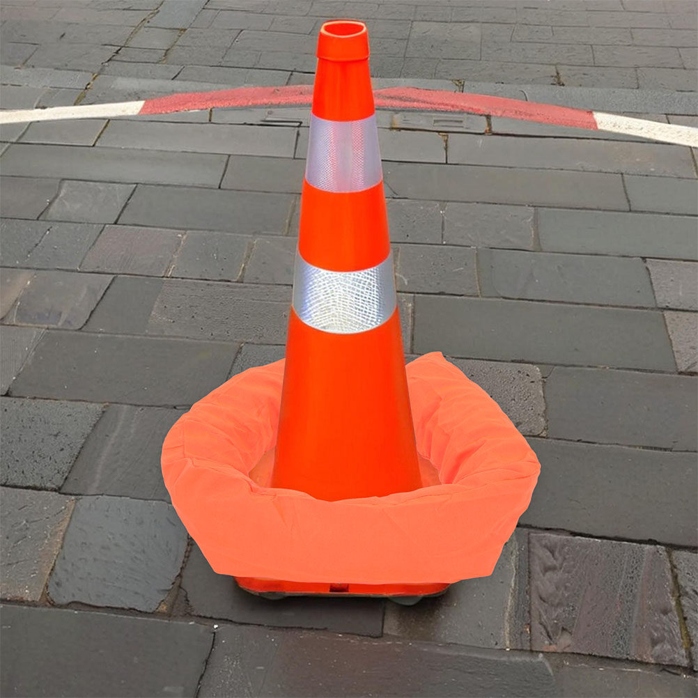 Road Traffic Cone - 10 Stück Gewichtsbeutel für Verkehrskegel, Gummi-Sandbeutelgewichte