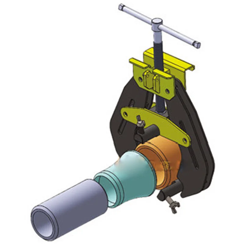 Pipe Threading Machine - CPA60 Hochleistungs-Rohrausrichtvorrichtung, 50–152 mm Industrielle Rohrschweißausrichtvorrichtung,