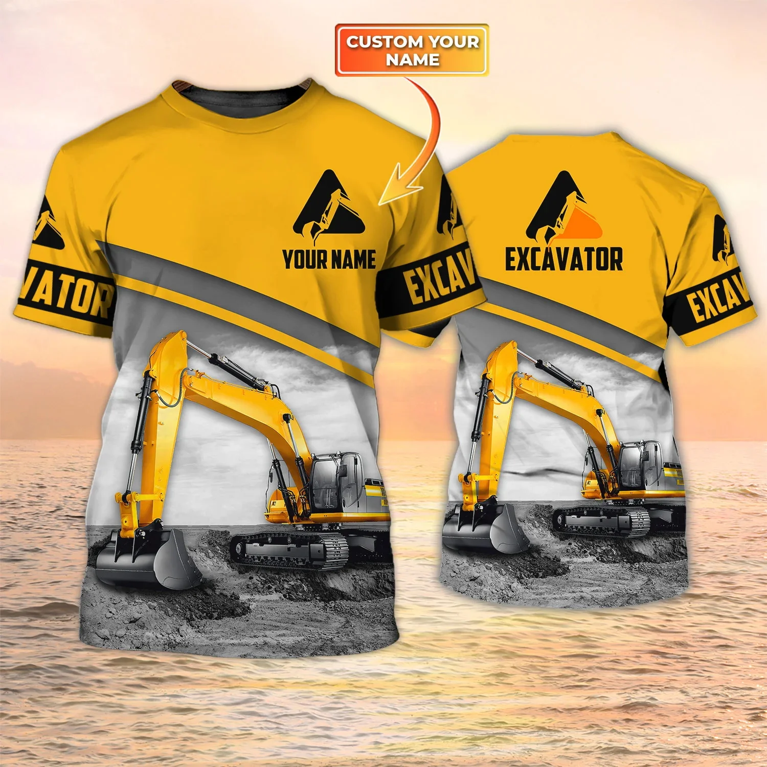 Heavy Equipment Names - Neueste Sommer Mode männer T-shirt Schwere