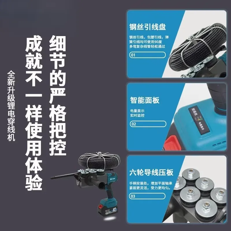Kabellose Handgeführte Elektri – Pipe Threading Machine Bewertung und Preis