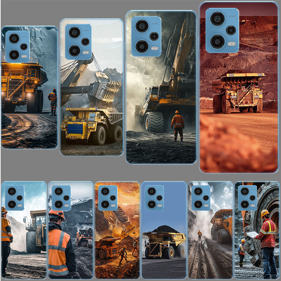 Robuste Handyhülle im Design e – Dump Truck Heavy Equipment Bewertung und Preis