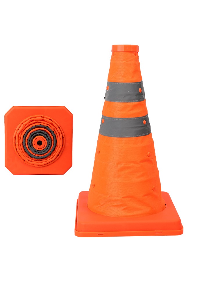 Zusammenklappbare orangefarben – Road Traffic Cone Bewertung und Preis