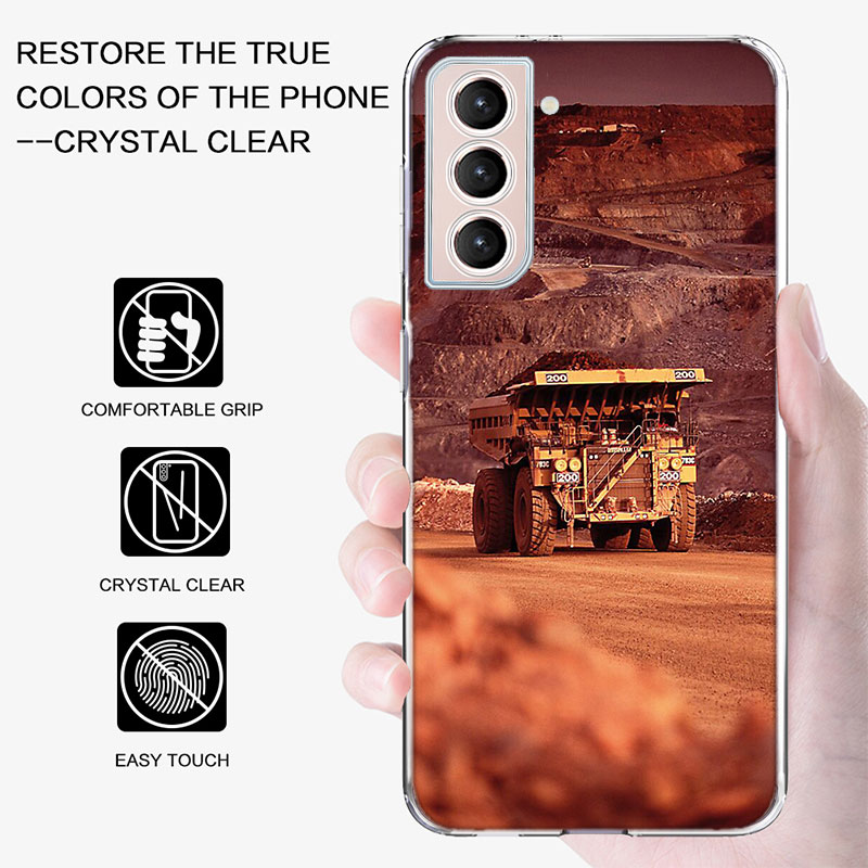 Robuste Handyhülle für Samsung – Dump Truck Heavy Equipment Bewertung und Preis