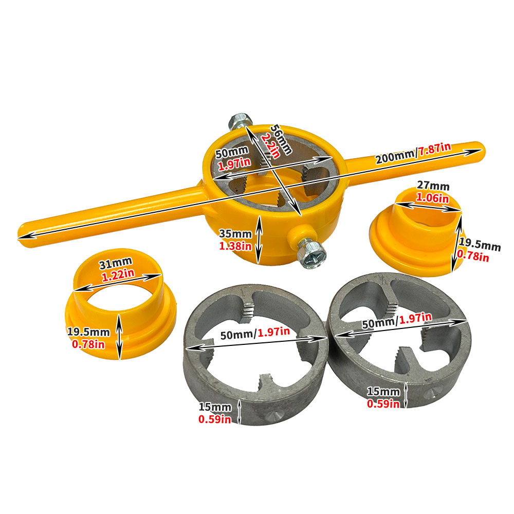 6PC wasser rohr sterben kunsts – Pipe Threading Machine Bewertung und Preis