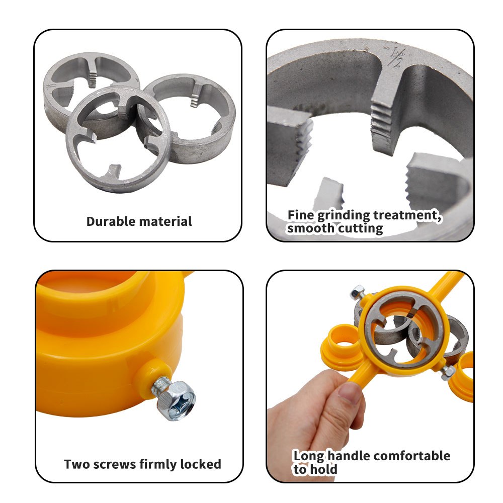 6PC wasser rohr sterben kunsts – Pipe Threading Machine Bewertung und Preis